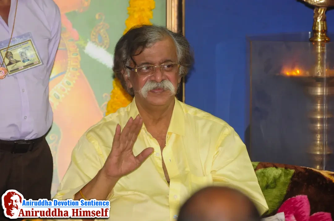 Aniruddha Bapu's darshan at Shree Harigurugram