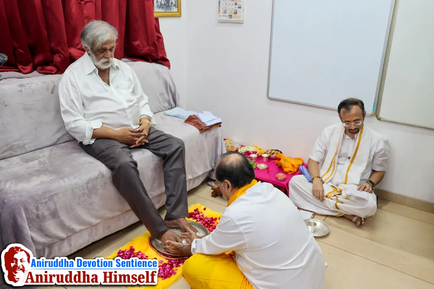 Krupachaitanya Padukas embody the complete Aniruddha, infused with divine blessings and concentrated spiritual energy, representing the original stream of Chaitanya that guides, protects, and empowers the true devotee.
