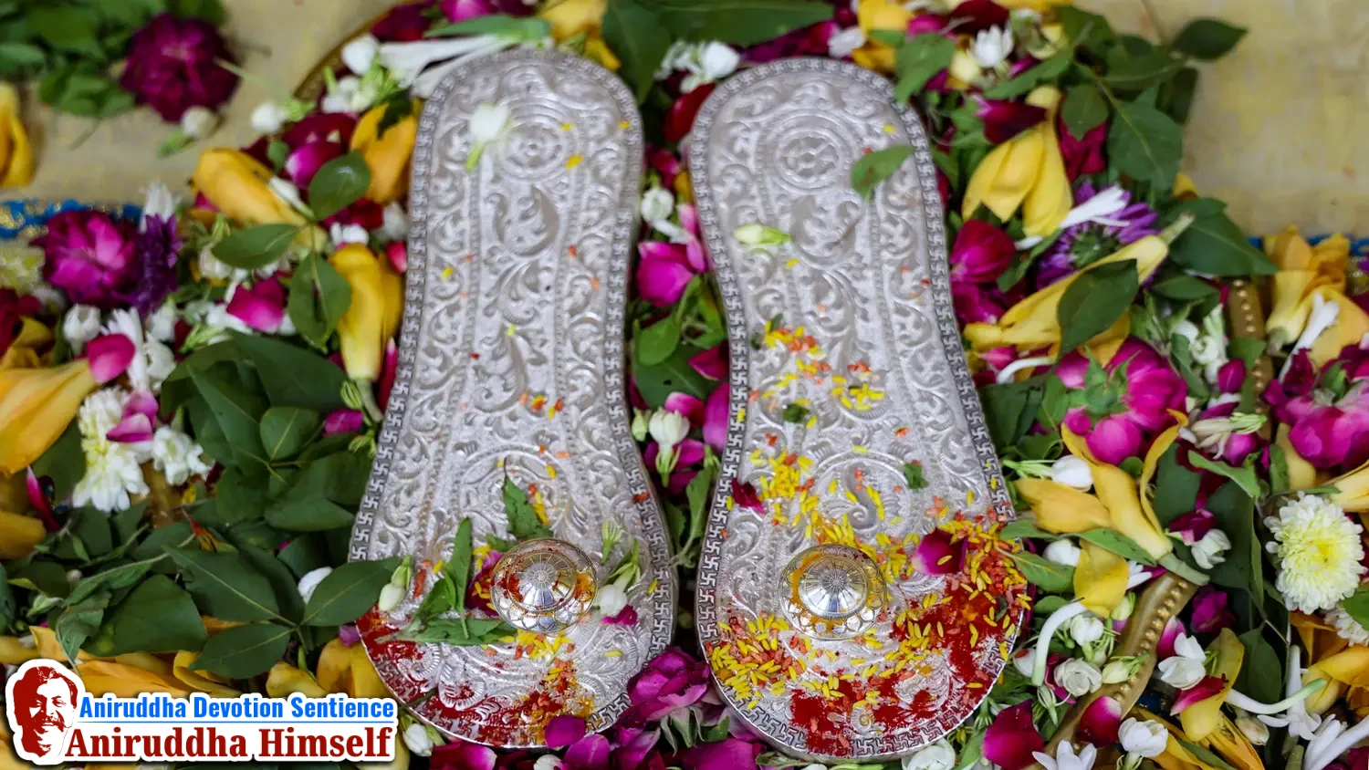 Krupachaitanya Padukas embody the complete Aniruddha, infused with divine blessings and concentrated spiritual energy, representing the original stream of Chaitanya that guides, protects, and empowers the true devotee.
