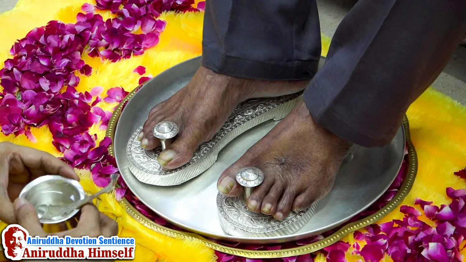 Krupachaitanya Padukas embody the complete Aniruddha, infused with divine blessings and concentrated spiritual energy, representing the original stream of Chaitanya that guides, protects, and empowers the true devotee.