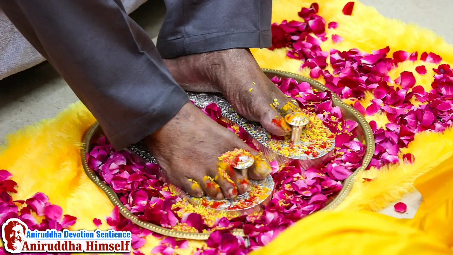 Krupachaitanya Padukas embody the complete Aniruddha, infused with divine blessings and concentrated spiritual energy, representing the original stream of Chaitanya that guides, protects, and empowers the true devotee.