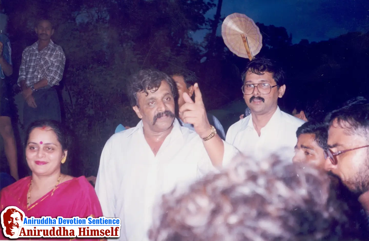 Sadguru Shree Aniruddha Bapu at Shree Kshetra Mangeshi and Shantadurga Goa Rasyatra in the year 1999