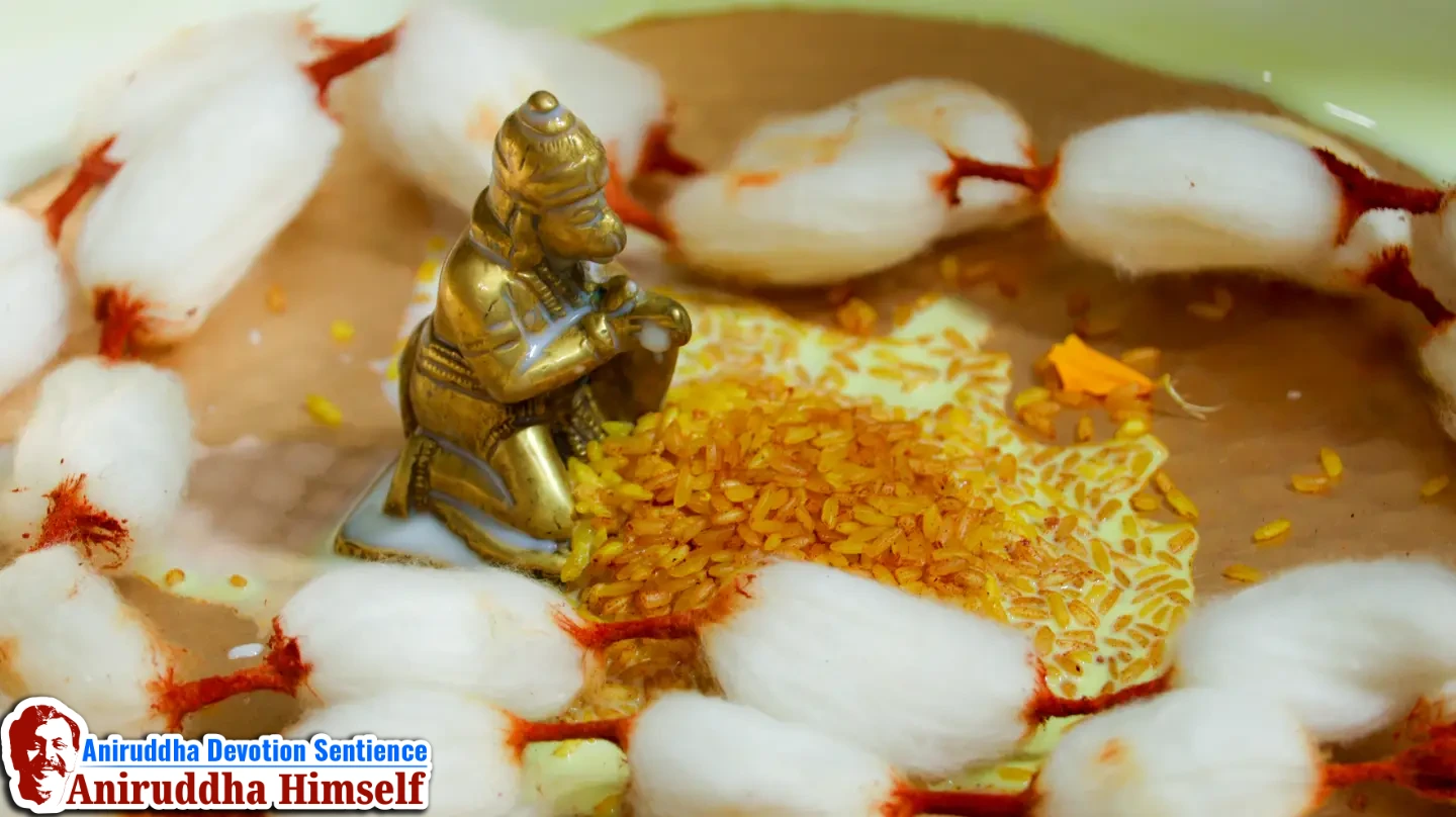 Every year, on Saturdays, in the month of Shravan, Ashwattha Maruti Pujan is performed at Gurukul, Juinagar.
