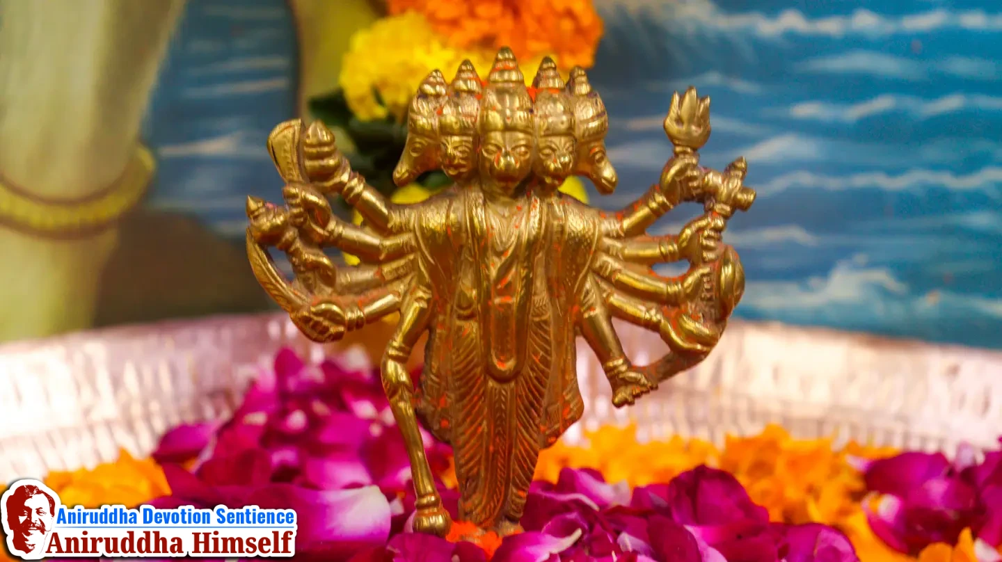 Shree Panchamukh Hanumant at Gurukul, Juinagar.