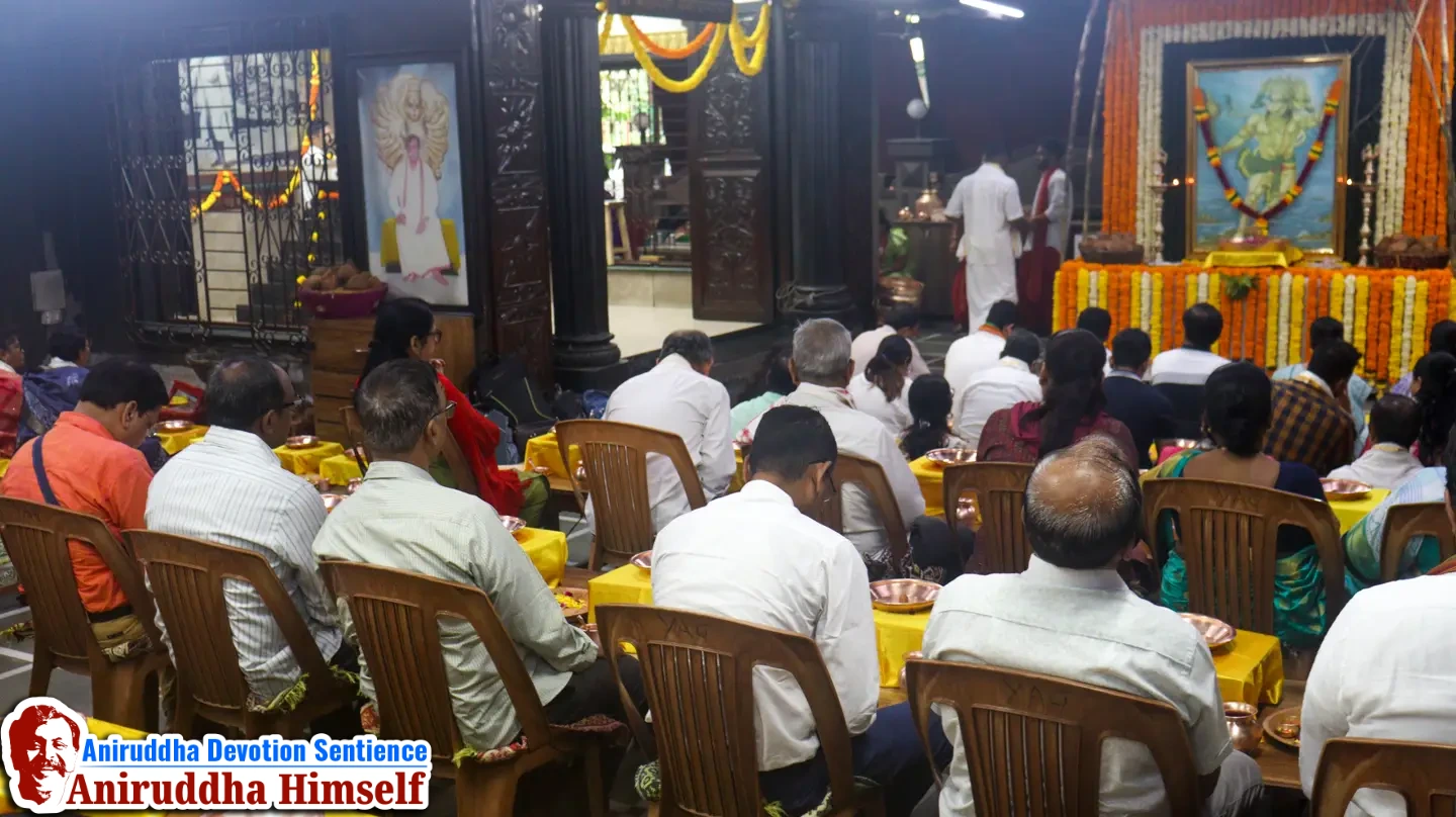 Every year, on Saturdays, in the month of Shravan, Ashwattha Maruti Pujan is performed at Gurukul, Juinagar.