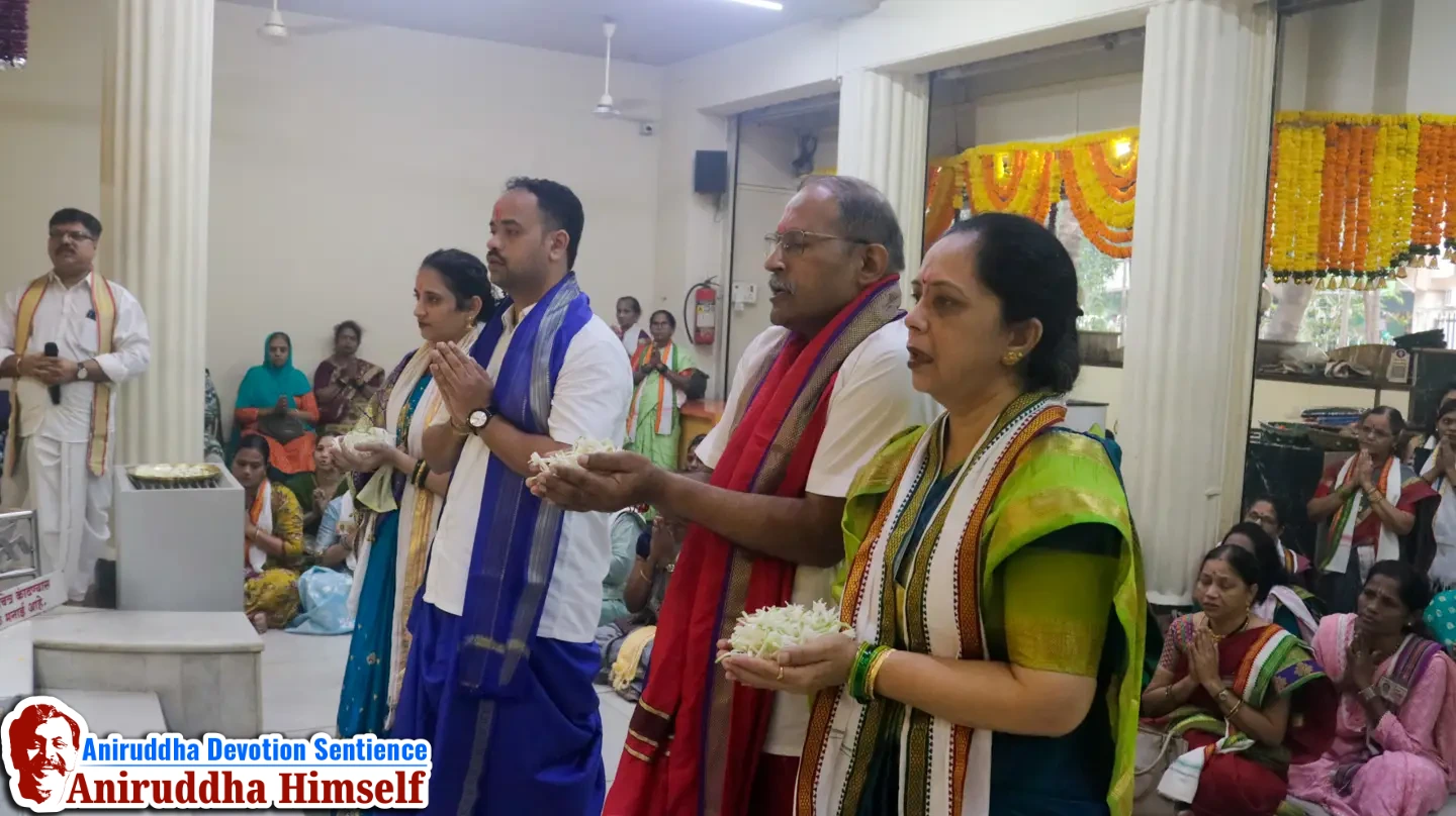 Lalita Panchami festival is celebrated at Gurukul Juinagar during Ashwin Navratri
