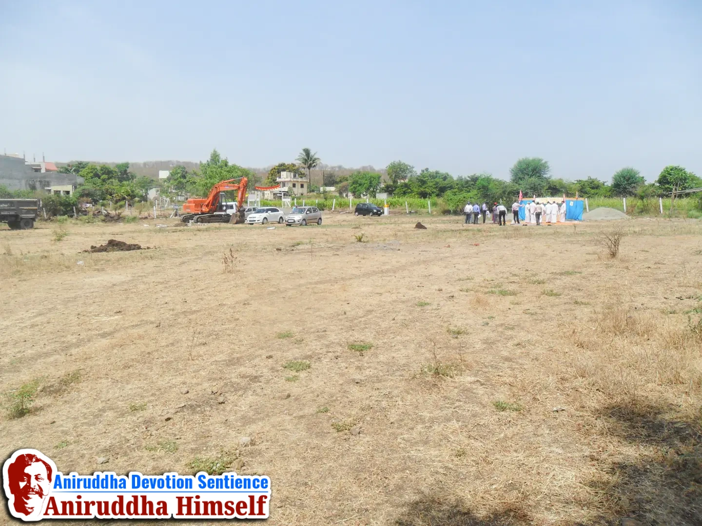 Shree Purushartha Aniruddha Dham - Bhoomi poojan