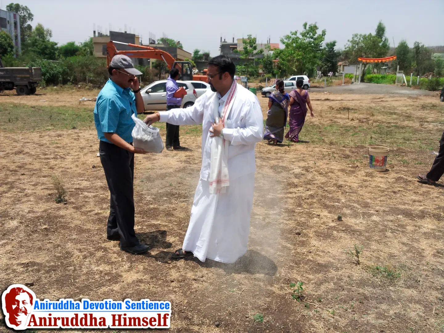Shree Purushartha Aniruddha Dham - Bhoomi poojan