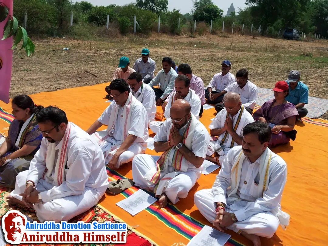 Shree Purushartha Aniruddha Dham - Bhoomi poojan