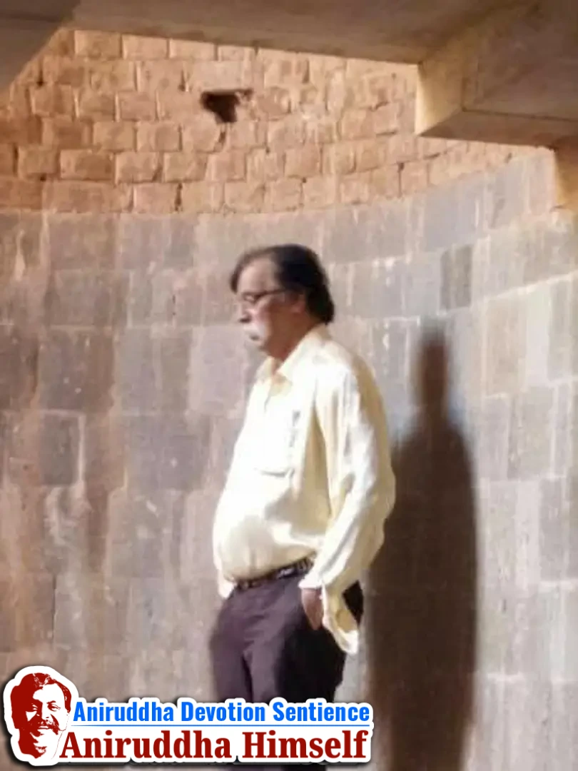 Sadguru Shree Aniruddha Bapu's visit to the construction site of Shree Purushartha Dham at Dudulgaon, Pune