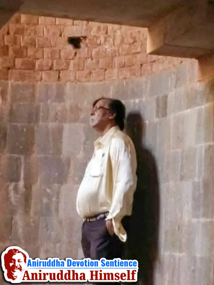 Sadguru Shree Aniruddha Bapu's visit to the construction site of Shree Purushartha Dham at Dudulgaon, Pune