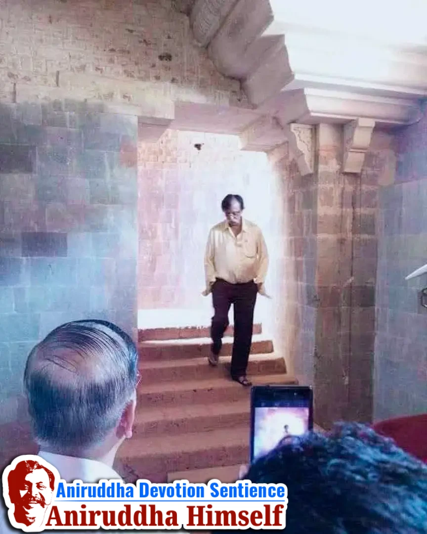 Sadguru Shree Aniruddha Bapu's visit to the construction site of Shree Purushartha Dham at Dudulgaon, Pune