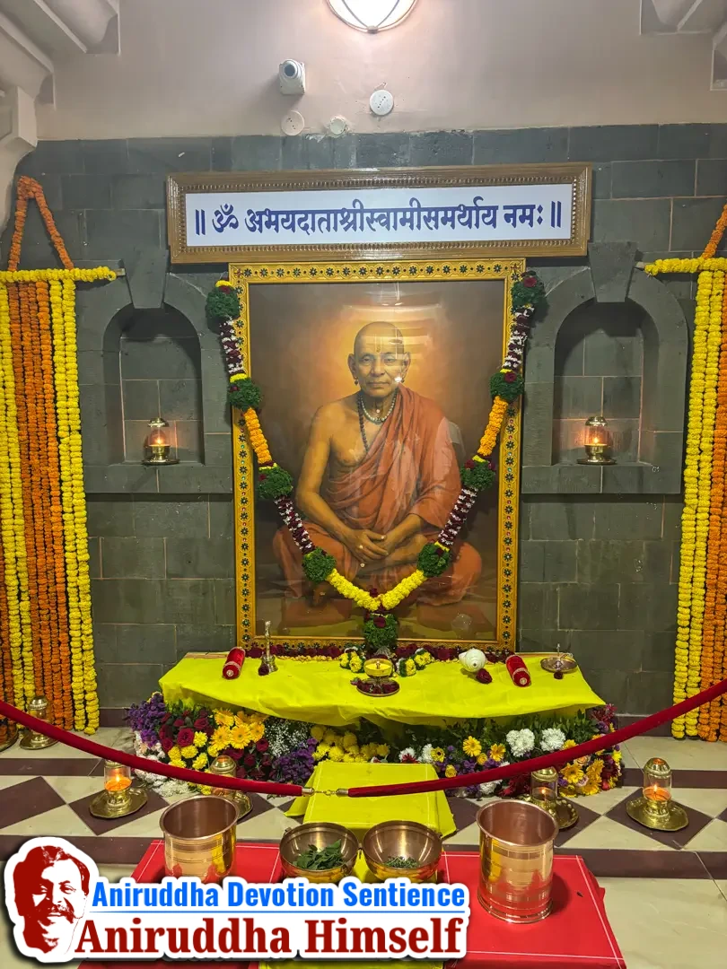 Shree Swami Samartha Tasbir Sthapana at Shree Aniruddha Dham