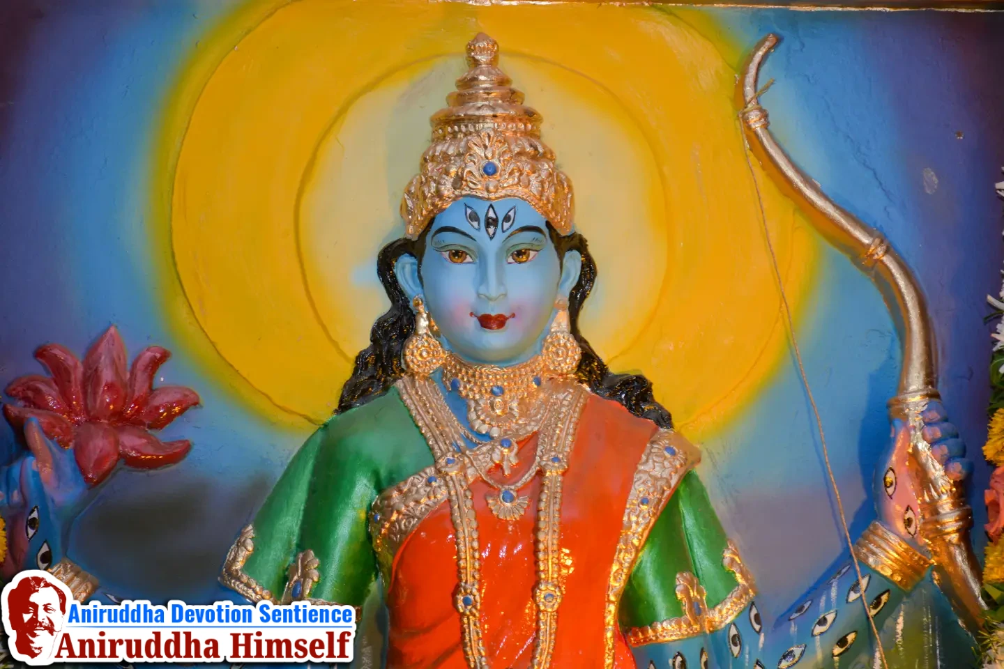 Shakambhari Mata photo in Shree Shwasam Utsav held in the year 2015 at Shree Harigurugram