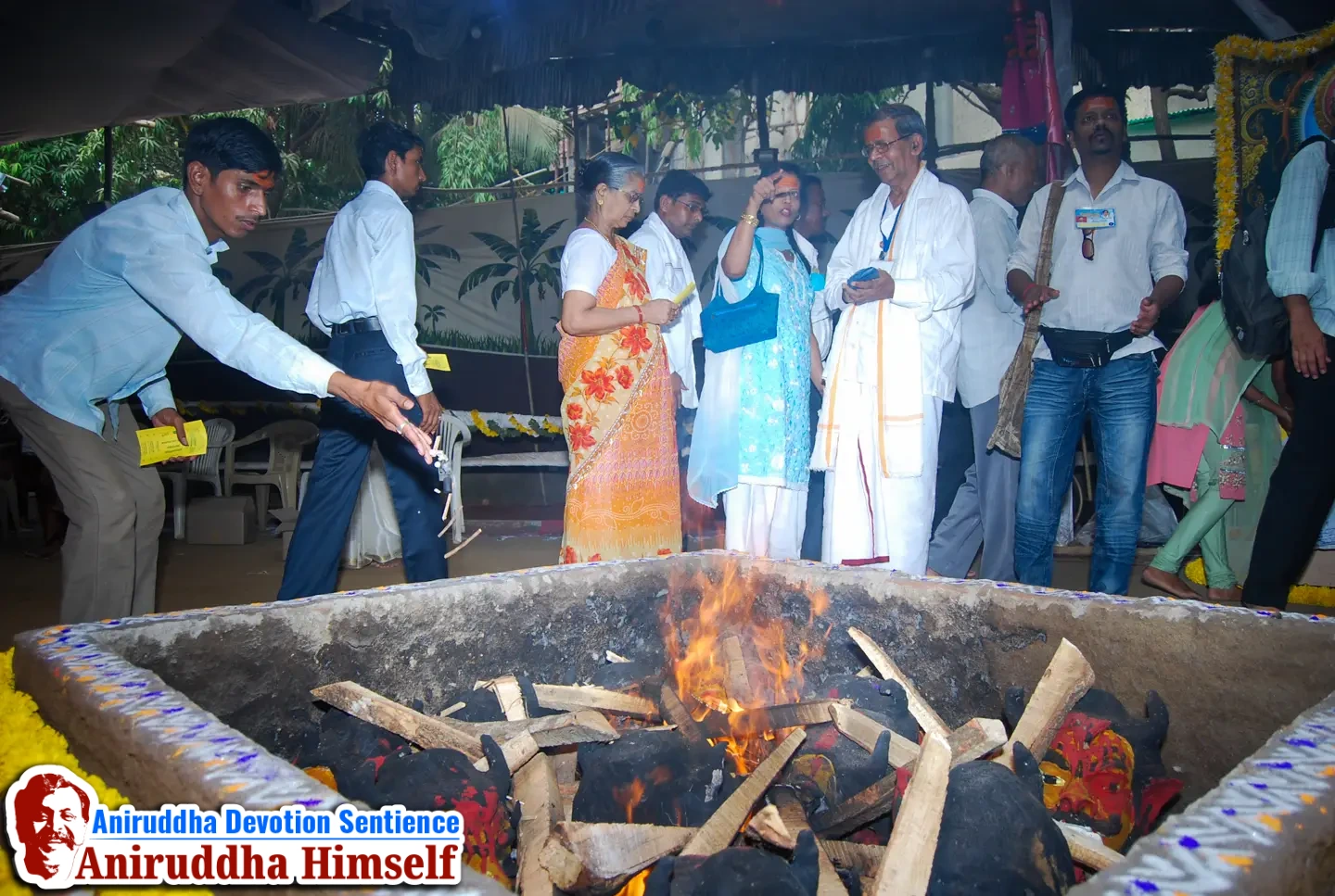 Mahakali Kund during Shree Varada Chandika Prasannotsav at Shree Harigurugram in the year 2011