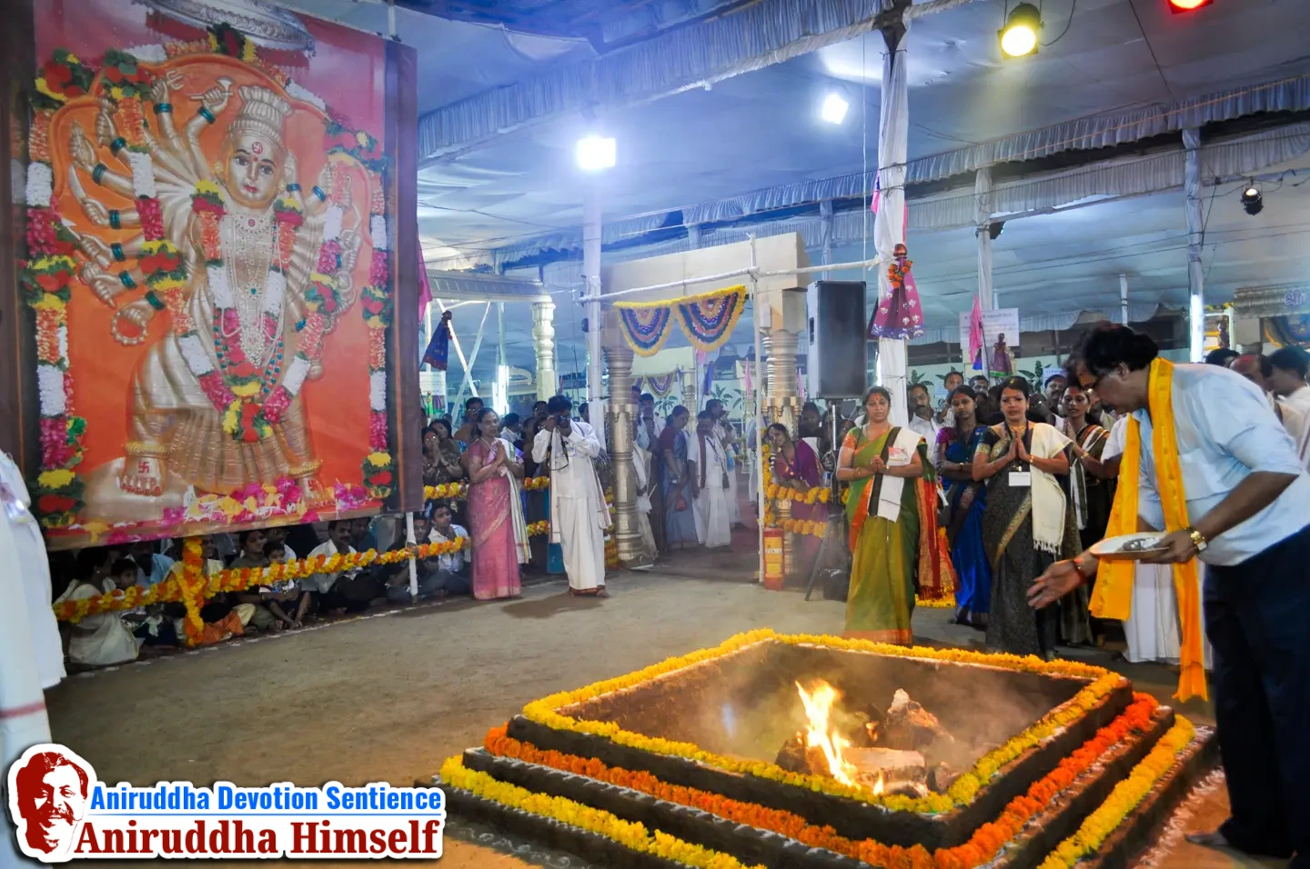 Mahakali Kund during Shree Varada Chandika Prasannotsav at Shree Harigurugram in the year 2011
