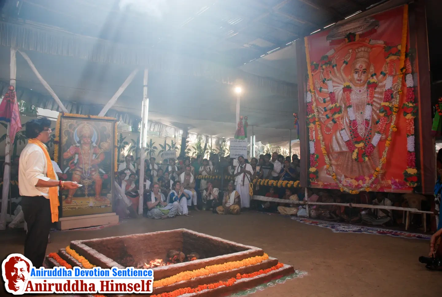 Mahakali Kund during Shree Varada Chandika Prasannotsav at Shree Harigurugram in the year 2011