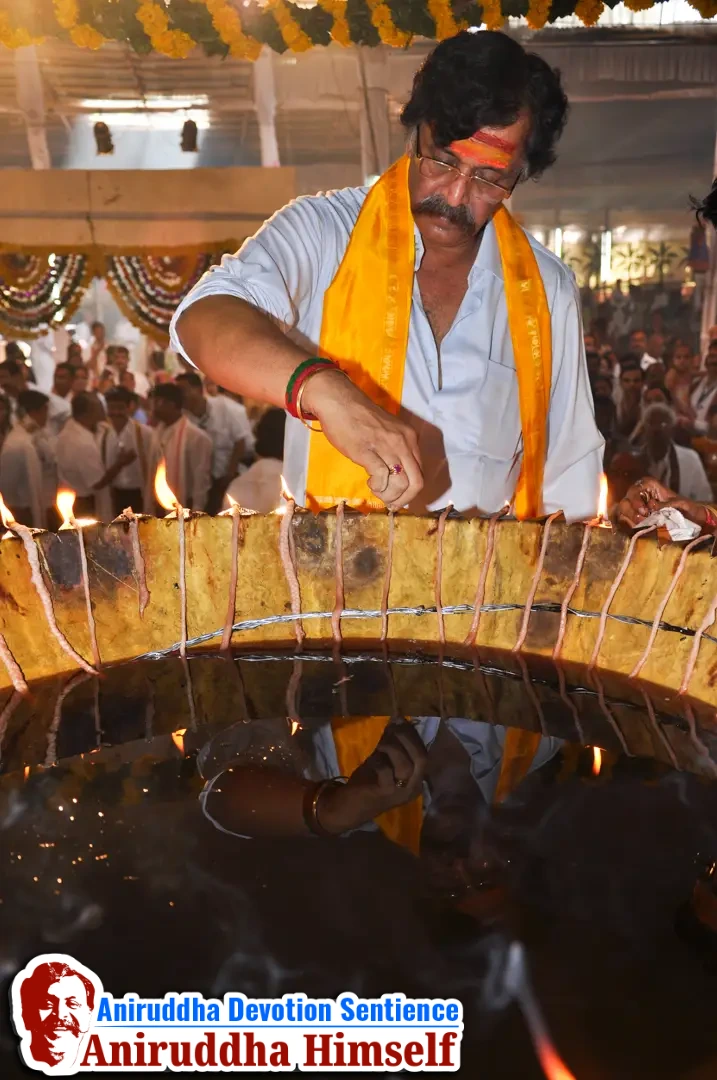 Sadguru Shree Aniruddha Bapu established the Mahalakshmi Deep - Virtue of 52 Shaktipeeths in One Place during Shree Varada Chandika Prasannotsav in the year 2011