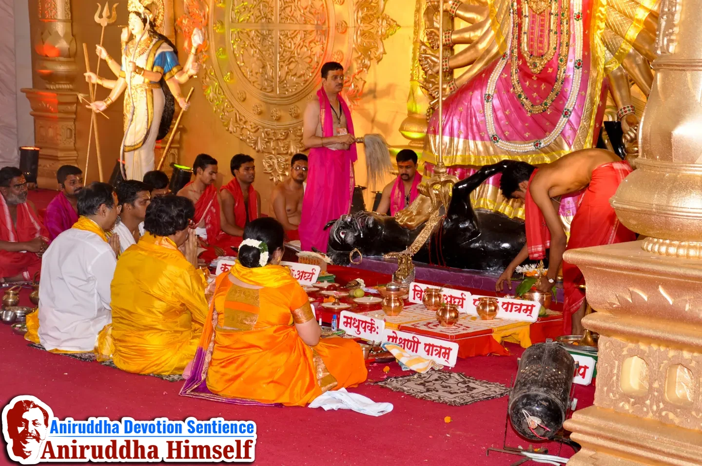 Rajopchar Poojan during Shree Varada Chandika Prasannotsav