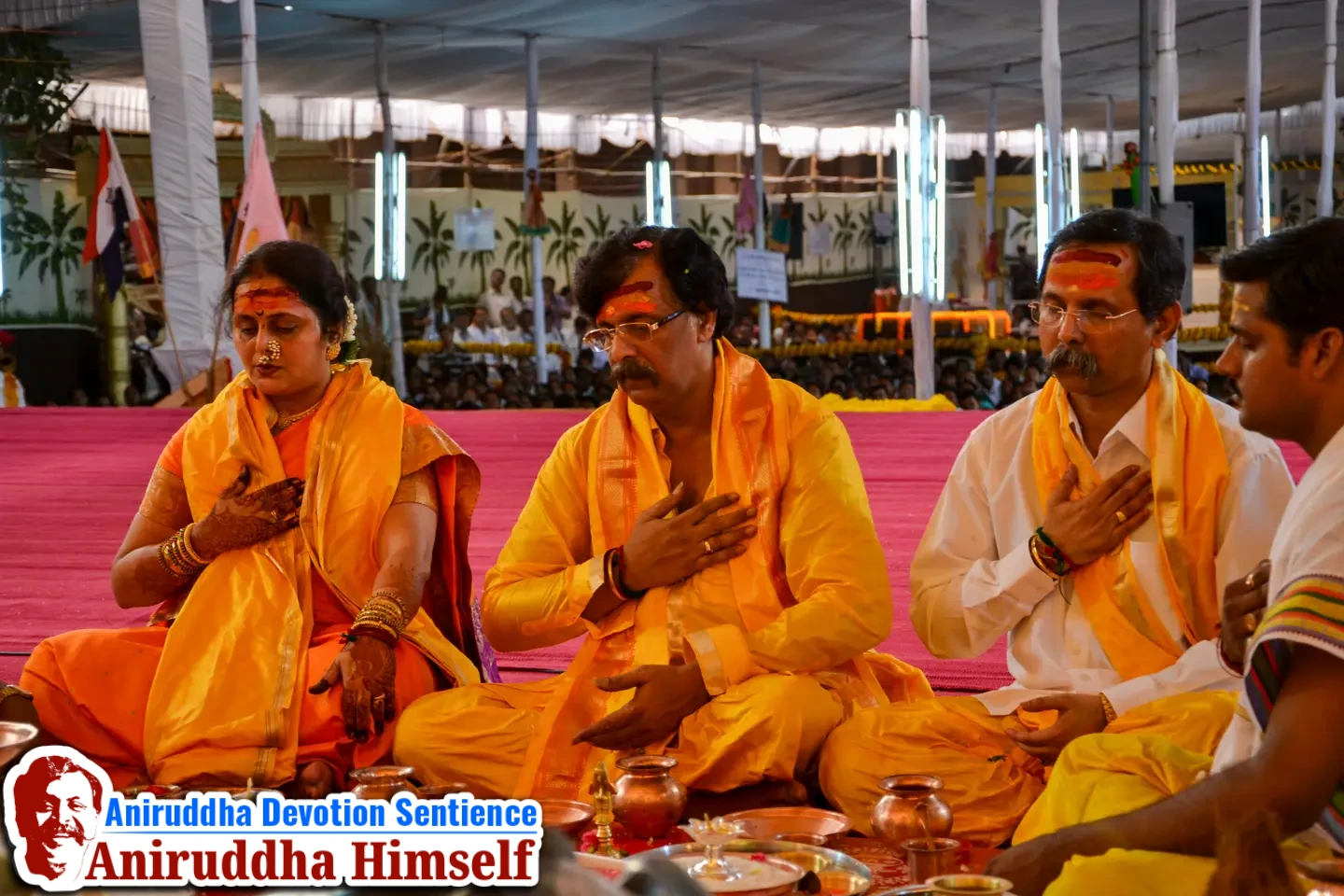 Rajopchar Poojan during Shree Varada Chandika Prasannotsav