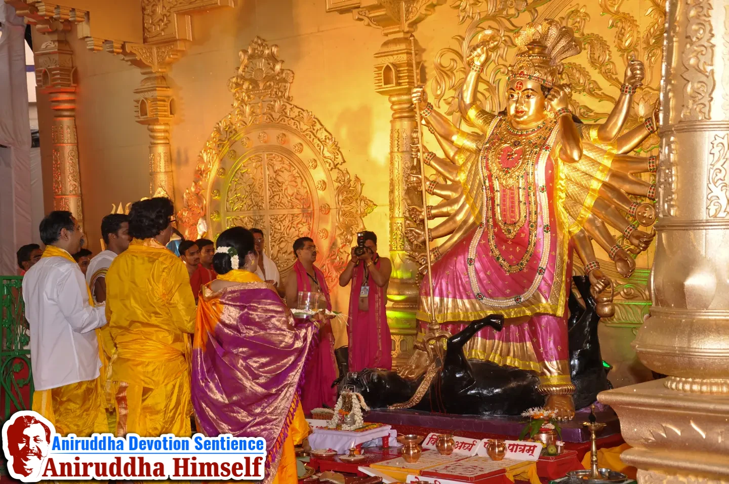 Rajopchar Poojan during Shree Varada Chandika Prasannotsav