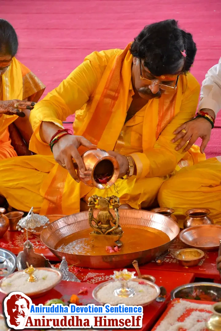 Rajopchar Poojan during Shree Varada Chandika Prasannotsav