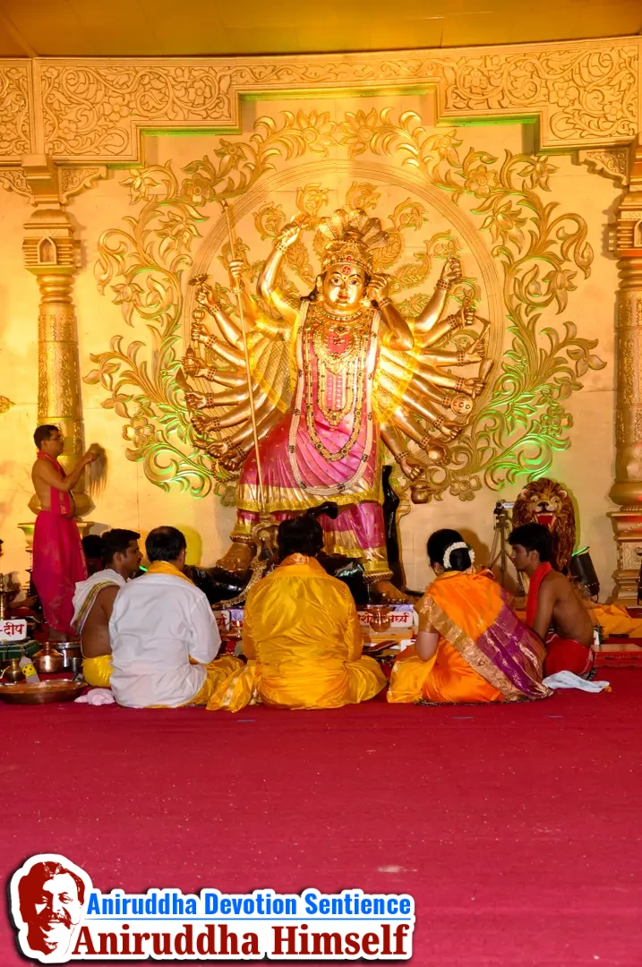 Rajopchar Poojan during Shree Varada Chandika Prasannotsav