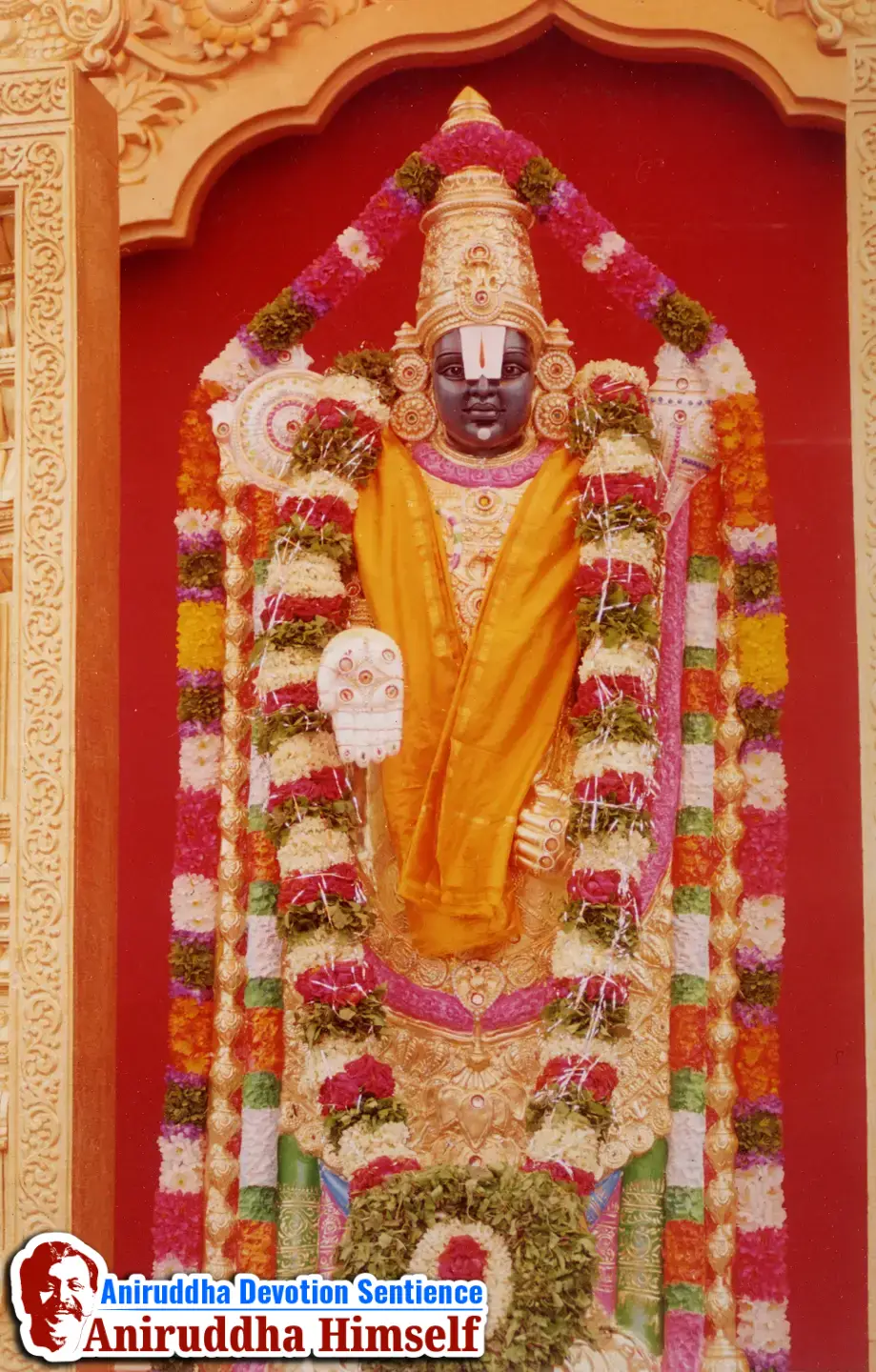 7-foot-tall idol of Shree Venkatesh, an exact replica of Tirupati, was made during 'Shree Venkatesh Saptakoti Jap' Utsav held in the year 2000