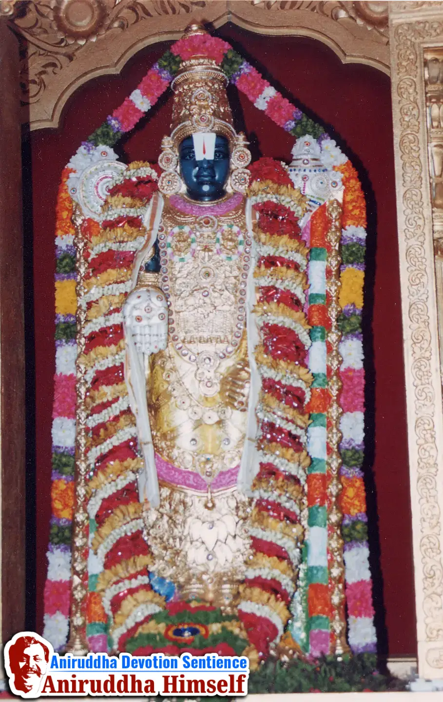 7-foot-tall idol of Shree Venkatesh, an exact replica of Tirupati, was made during 'Shree Venkatesh Saptakoti Jap' Utsav held in the year 2000