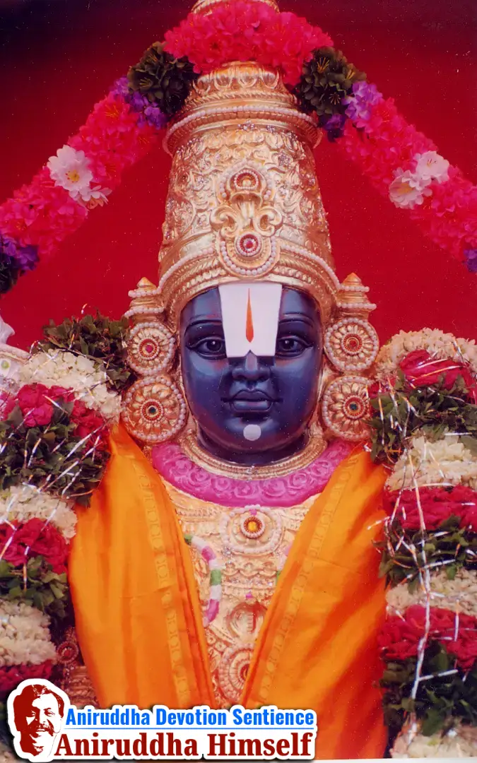 7-foot-tall idol of Shree Venkatesh, an exact replica of Tirupati, was made during 'Shree Venkatesh Saptakoti Jap' Utsav held in the year 2000