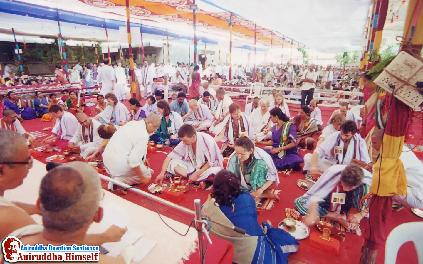 Shree Venkatesh Poojan by Shraddhavans on the auspicious occasion of Shree Venkatesh Saptakoti Jap
