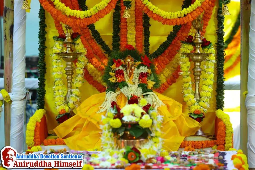 Shree Brahmanaspati Ganpati on the occasion of Shree Maghi Ganesh Janmotsav