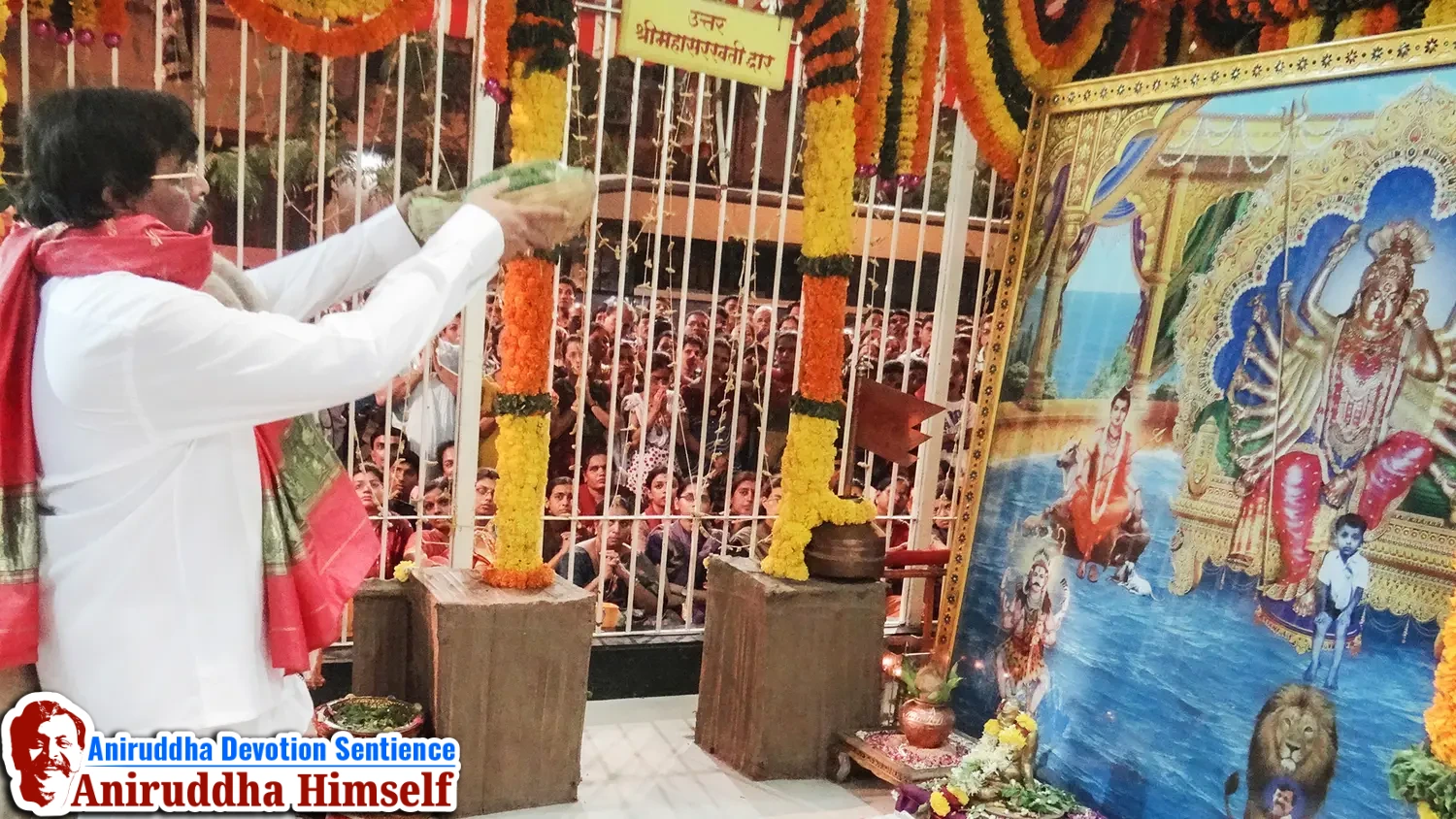 Aniruddha Bapu performing Swastikshem Tapascharya