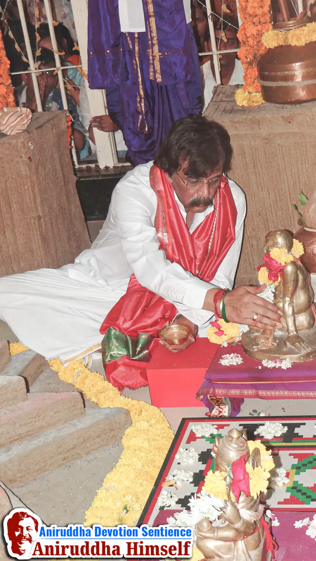 Aniruddha Bapu performing Swastikshem Tapascharya