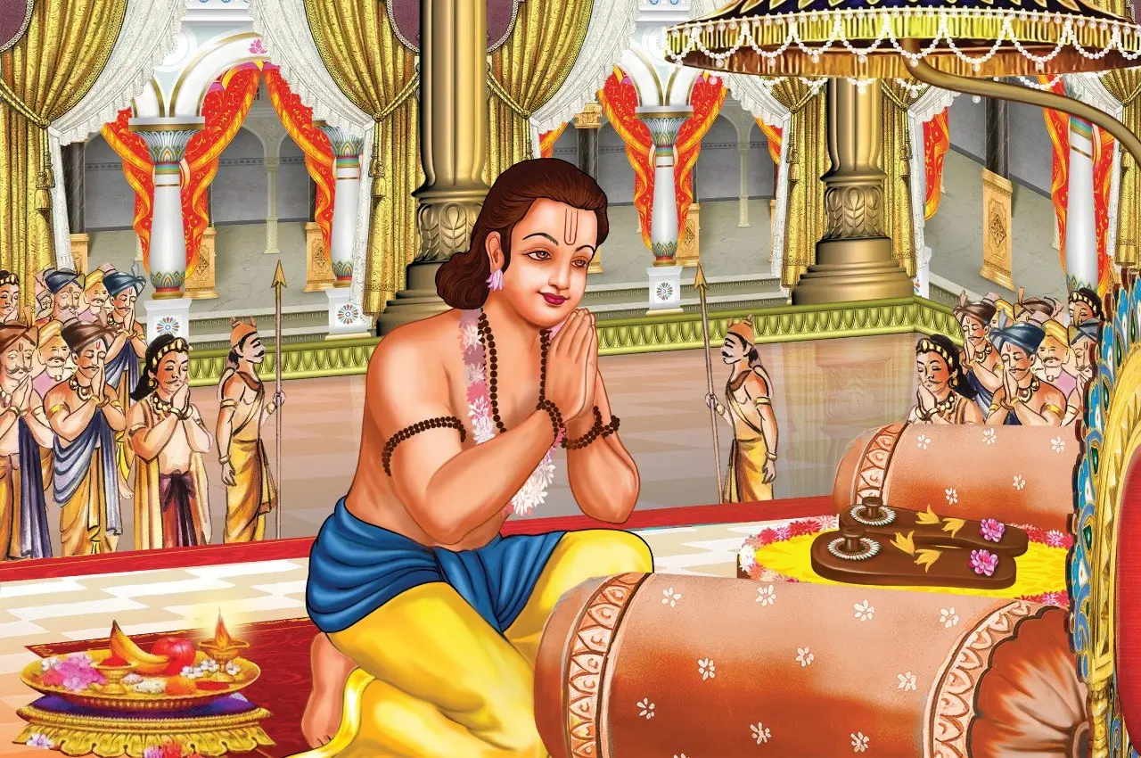 Bharata — The First Paduka Poojan